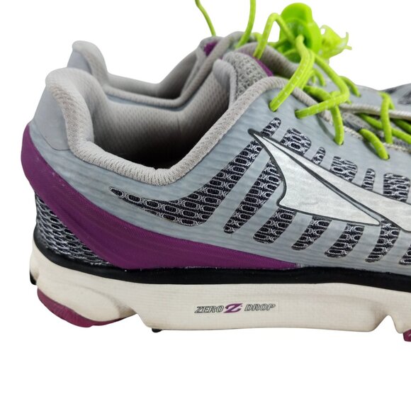 Altra Provision 2 Zero Drop Running Tennis Shoes Size 8.5 Purple Gray Sneakers - Picture 12 of 13
